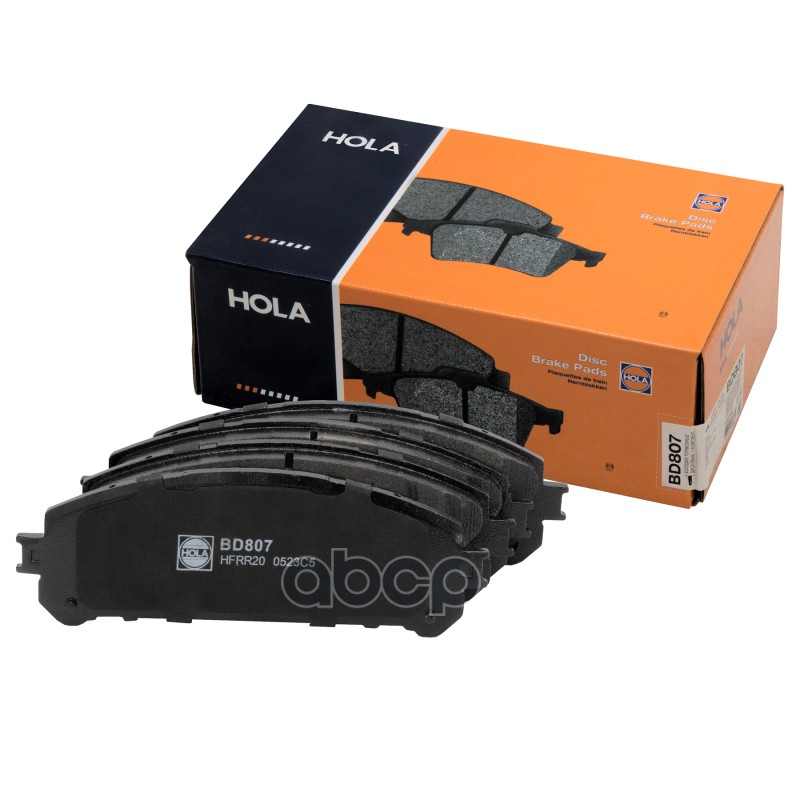 

Тормозные колодки HOLA дисковые BD807