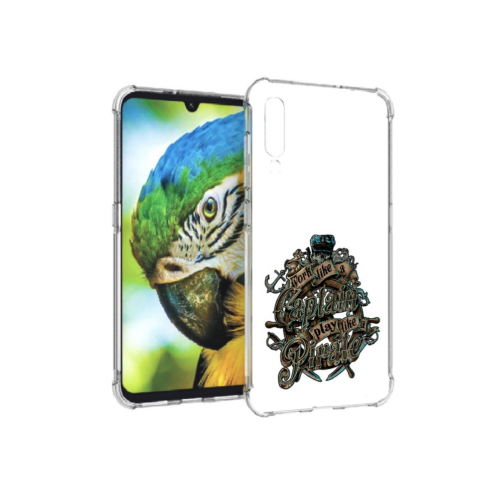 

Чехол MyPads Tocco для Xiaomi Mi 9 капитан пиратов (PT126035.255.385), Прозрачный, Tocco