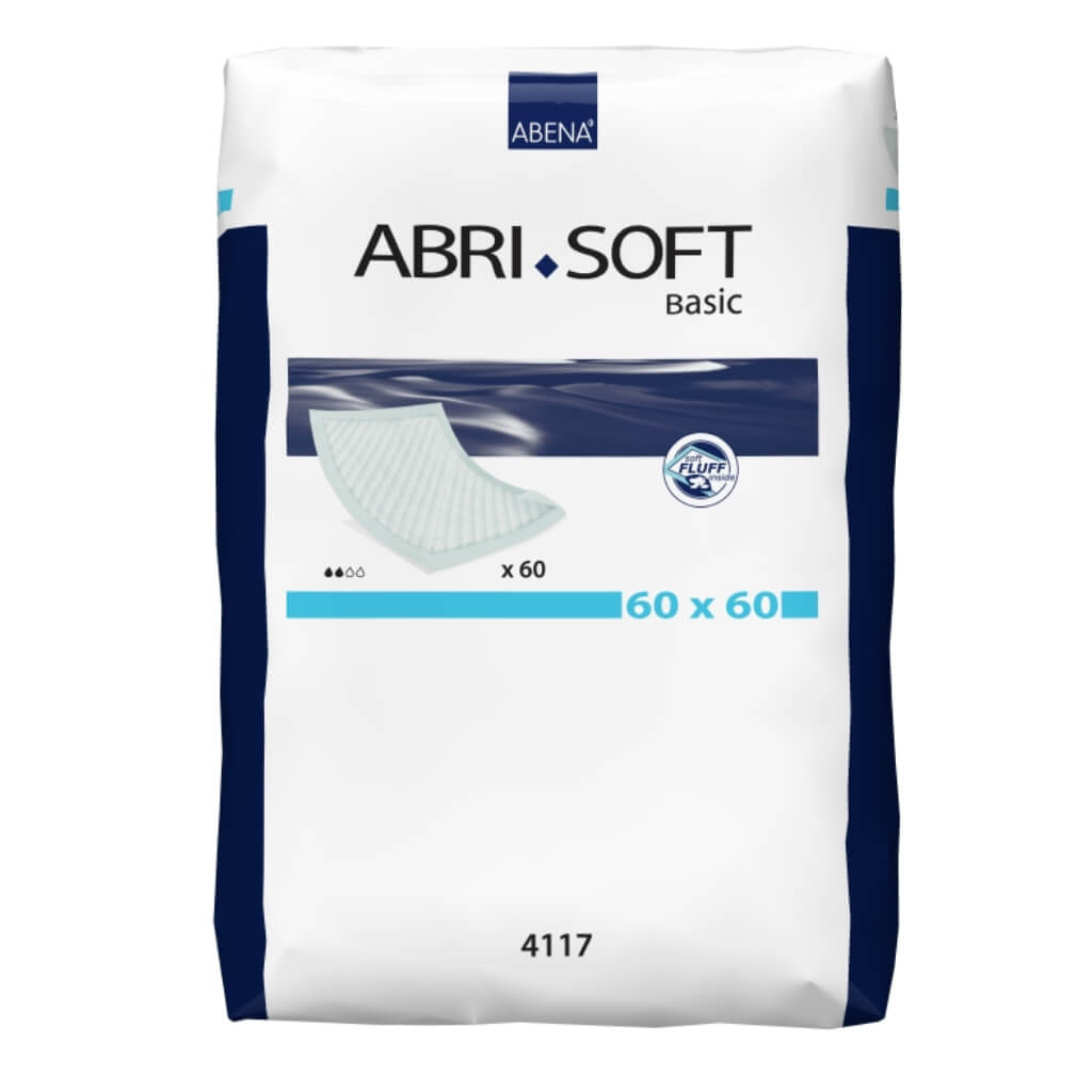 Купить Abri-Soft Basic, Простыни пеленки Abena Abri-Soft впитывающие Basic 60x60 см 60 шт.