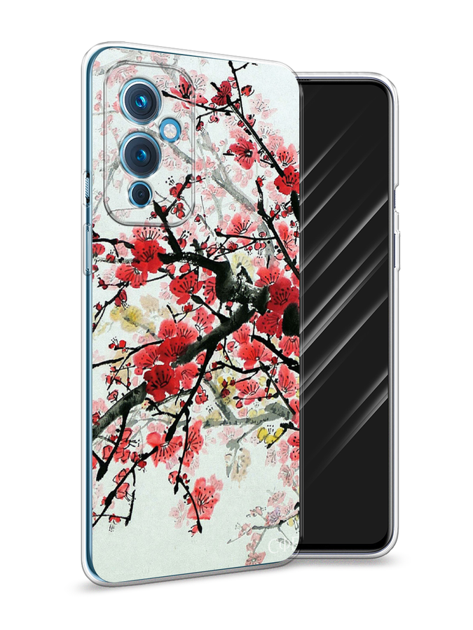 

Чехол Awog на OnePlus 9 LE2110 / ВанПлас 9 LE2110 "Сакура", Разноцветный, 152750-4
