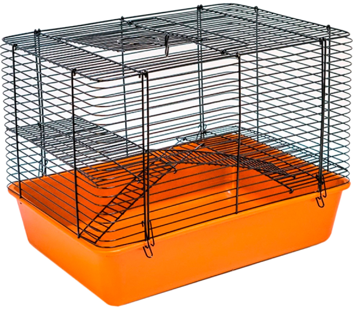 фото Клетка для мелких грызунов дарэлл стюарт-2, складная, 2 этажа, 43 х 31 х 33,5 см