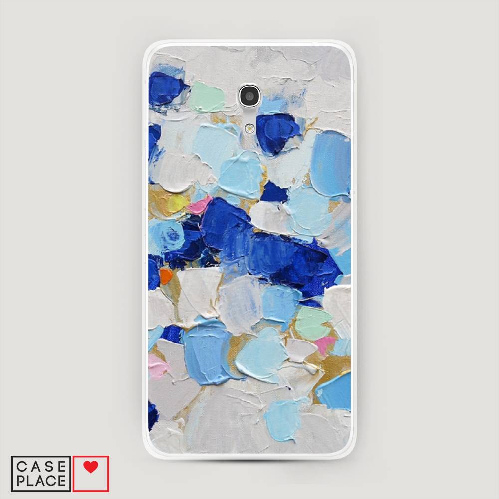 

Чехол Awog на Alcatel Pixi 4 (5) 5045D / Алкатель Pixi 4 (5) 5045D "Холст сине-белый", 170250-10