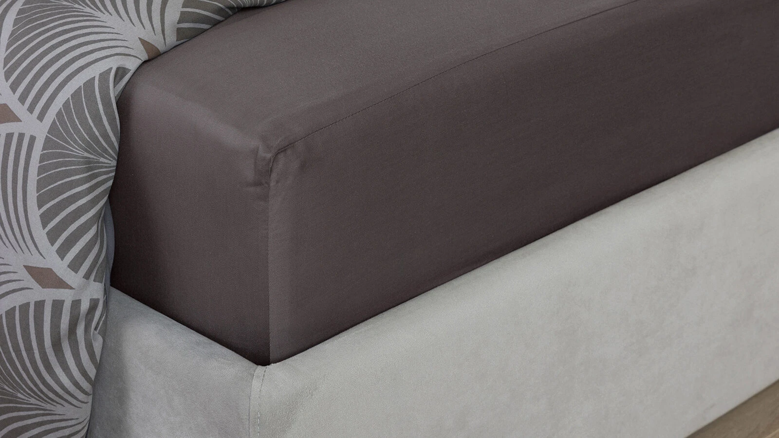 

Простыня на резинке Askona (Аскона) Home Line угольный 180x200, Home Line