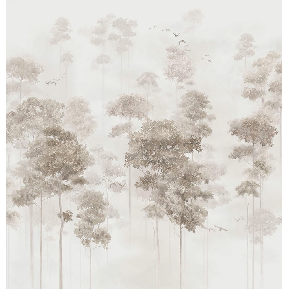 ООО Ортограф Trees in the fog sepia Фотообои 2,58x2,7 OT-G_34084