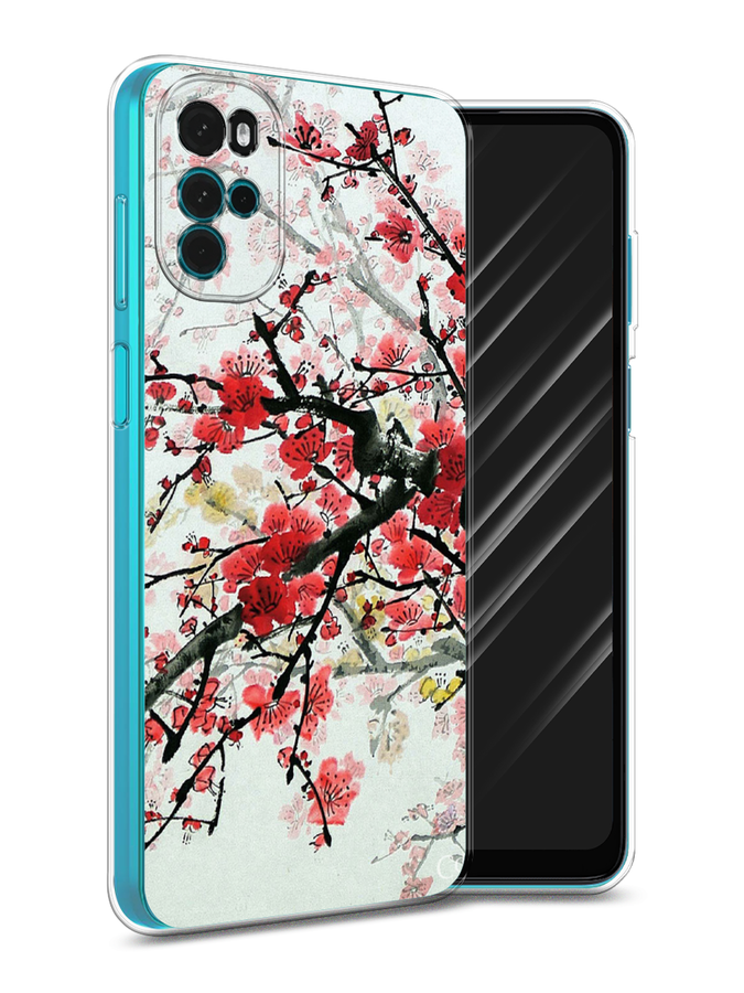 

Чехол Awog на Motorola Moto G22 "Сакура", Разноцветный, 243150-4