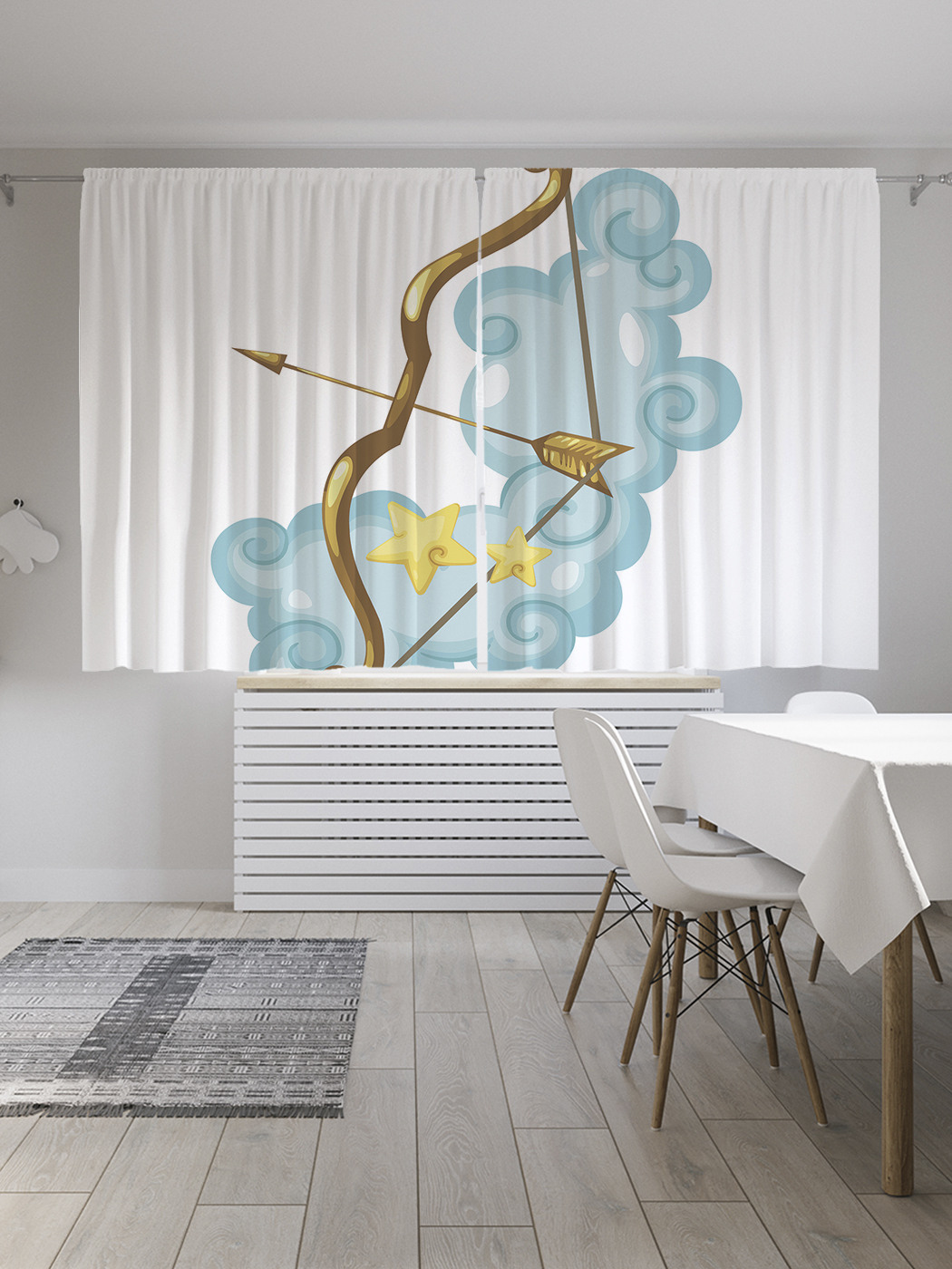 

Шторы JoyArty с фотопечатью "Лук и стрела" из сатена, 290х180 см, Лук и стрела