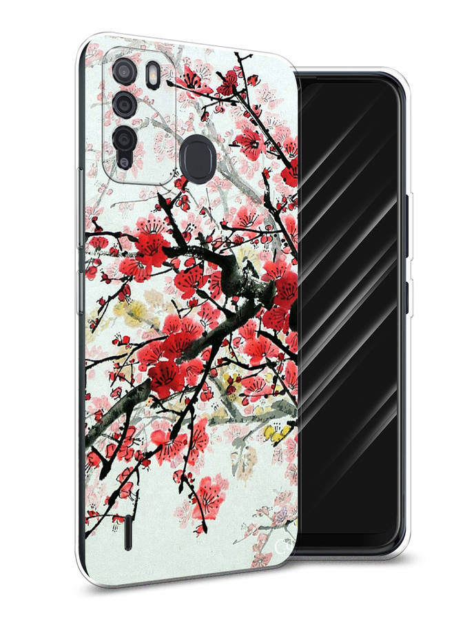 

Чехол Awog на Itel Vision 1 Pro "Сакура", Разноцветный, 3200350-4