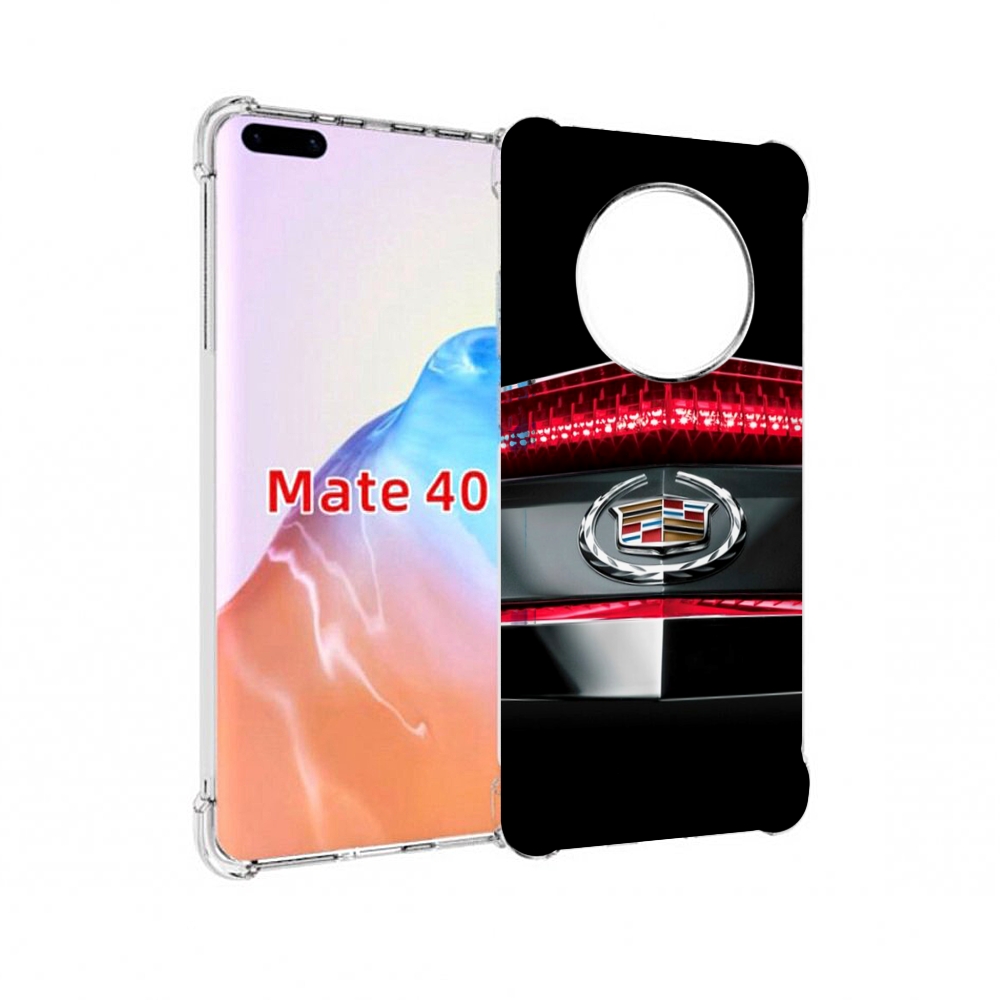 

Чехол MyPads Tocco для Huawei Mate 40 cadillac-1 мусжкой, Прозрачный, Tocco