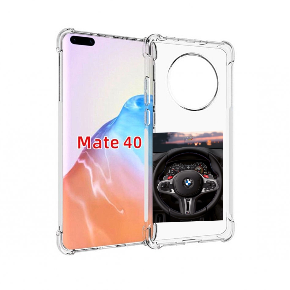 

Чехол MyPads Tocco для Huawei Mate 40 bmw 4 мужской, Прозрачный, Tocco