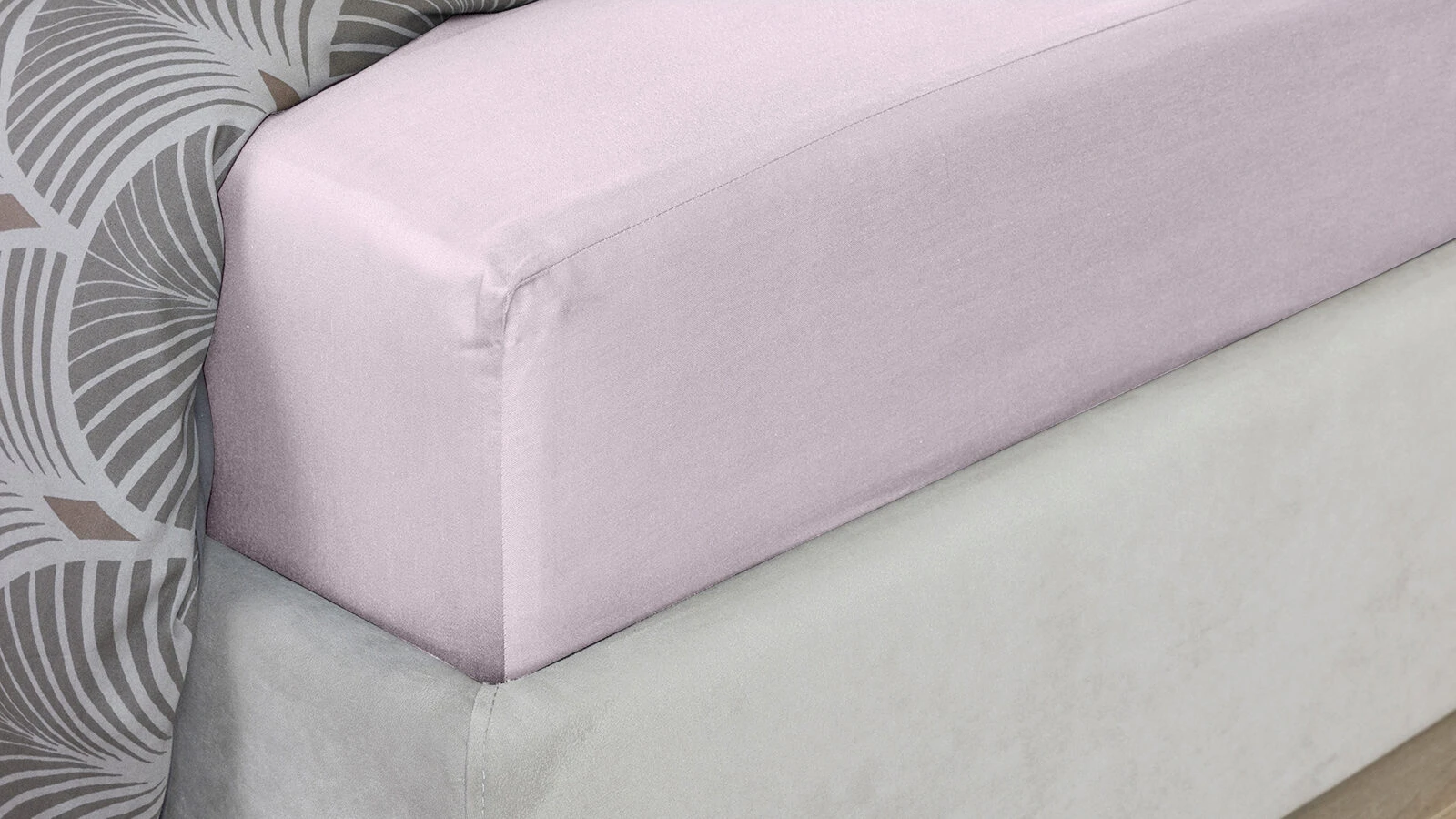 

Простыня на резинке Askona (Аскона) Home Line кварц 90x200, Home Line