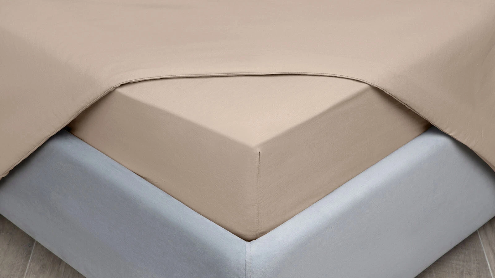 

Простыня на резинке Askona (Аскона) Comfort Cotton Льняной 140x200, Comfort Cotton