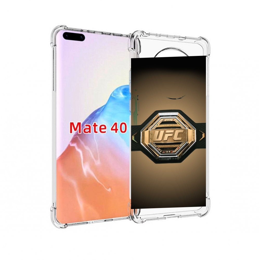 

Чехол MyPads Tocco для Huawei Mate 40 UFC единоборства мужской, Прозрачный, Tocco
