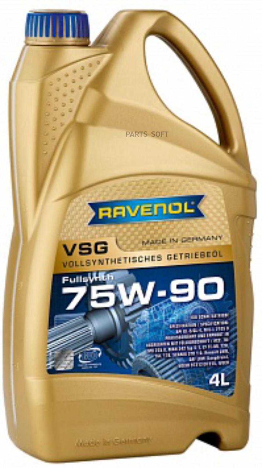 

Трансмиссионное масло RAVENOL 122110100401999 75W-90