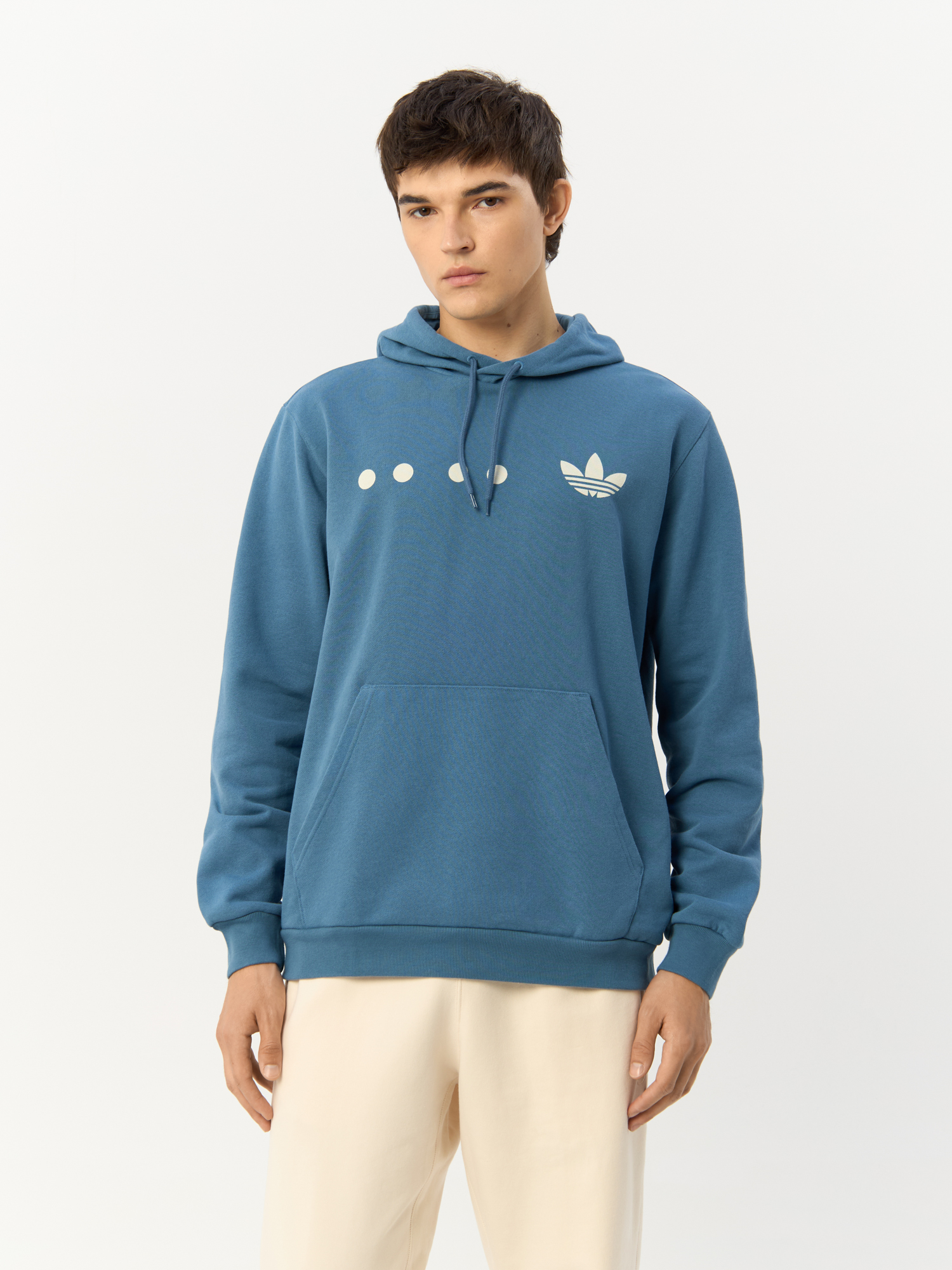 Худи мужское Adidas Reclaim Logo Hoodie HK2762 синее S Вьетнам синий