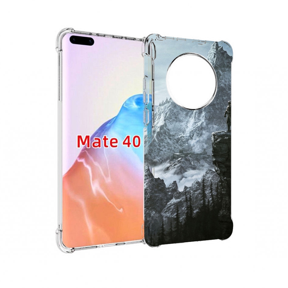 

Чехол MyPads Tocco для Huawei Mate 40 The Elder Scrolls V Skyrim, Прозрачный, Tocco