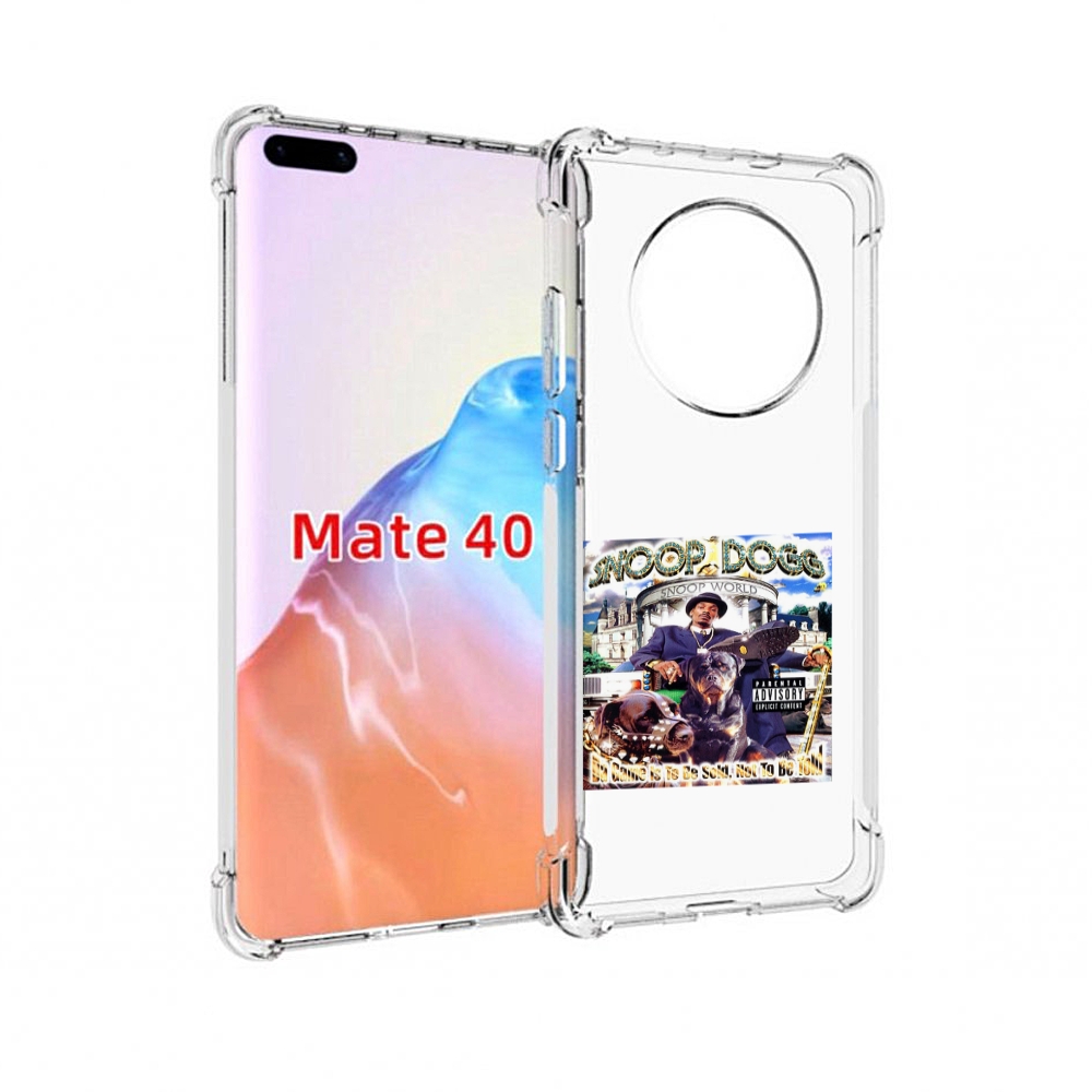 

Чехол MyPads Tocco для Huawei Mate 40 Snoop Dogg DA GAME IS TO BE SOLD, NOT TO BE TOLD, Прозрачный, Tocco