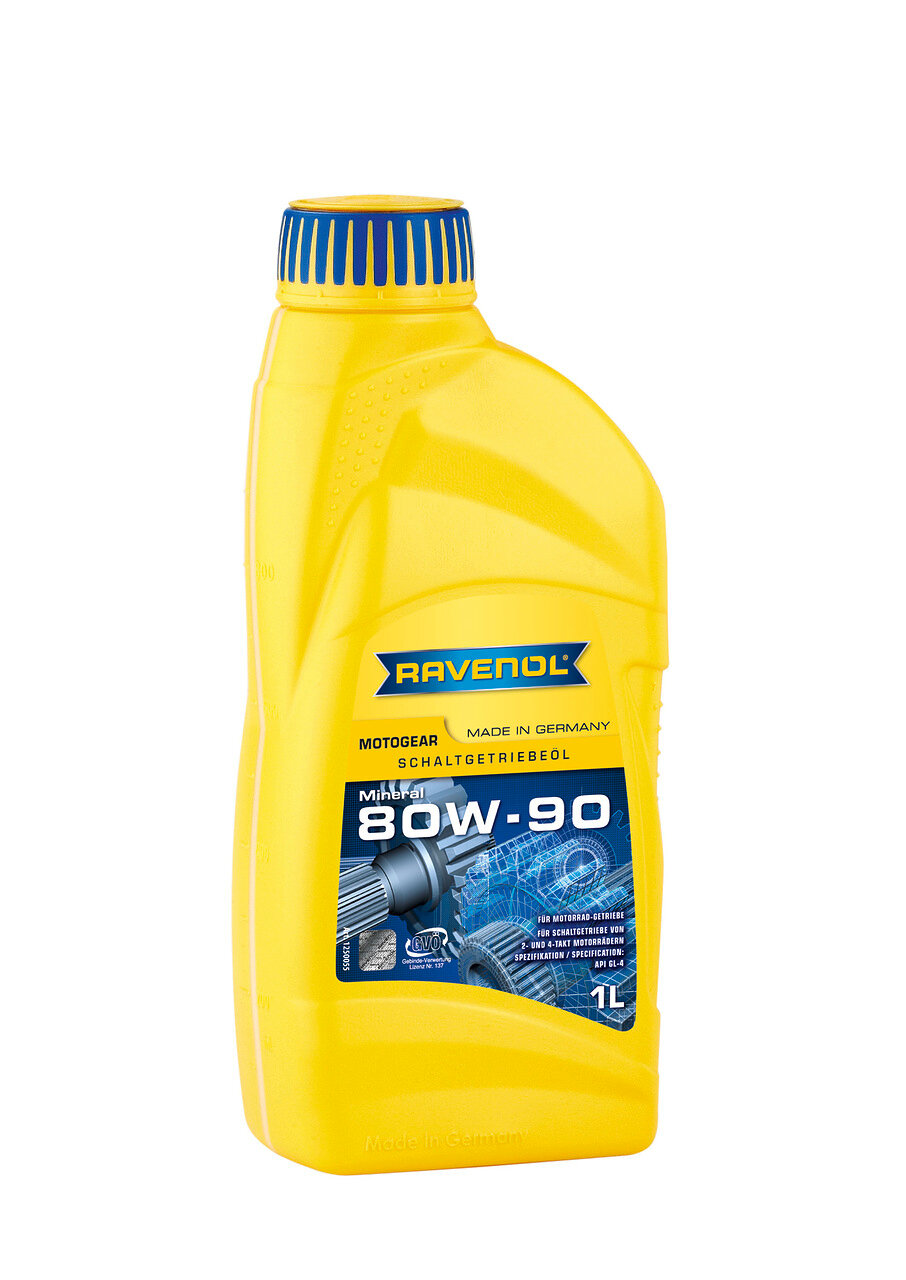 фото Трансмиссионное масло ravenol motogear sae 80w-90 gl-4 (1л) new