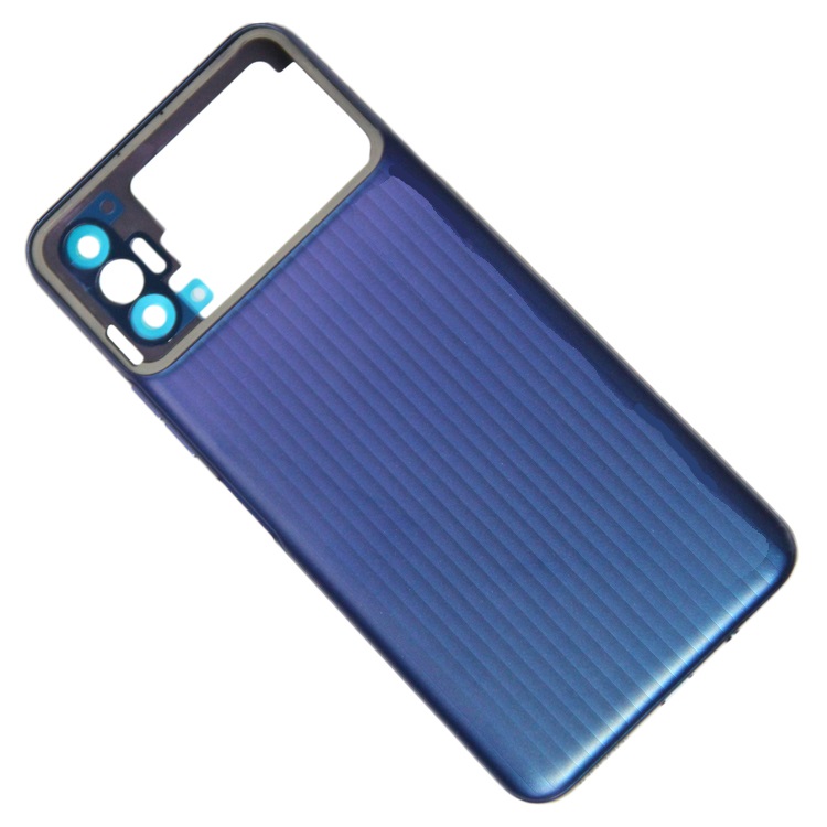 Задняя крышка для Tecno Spark 8P (KG7n) <синий>