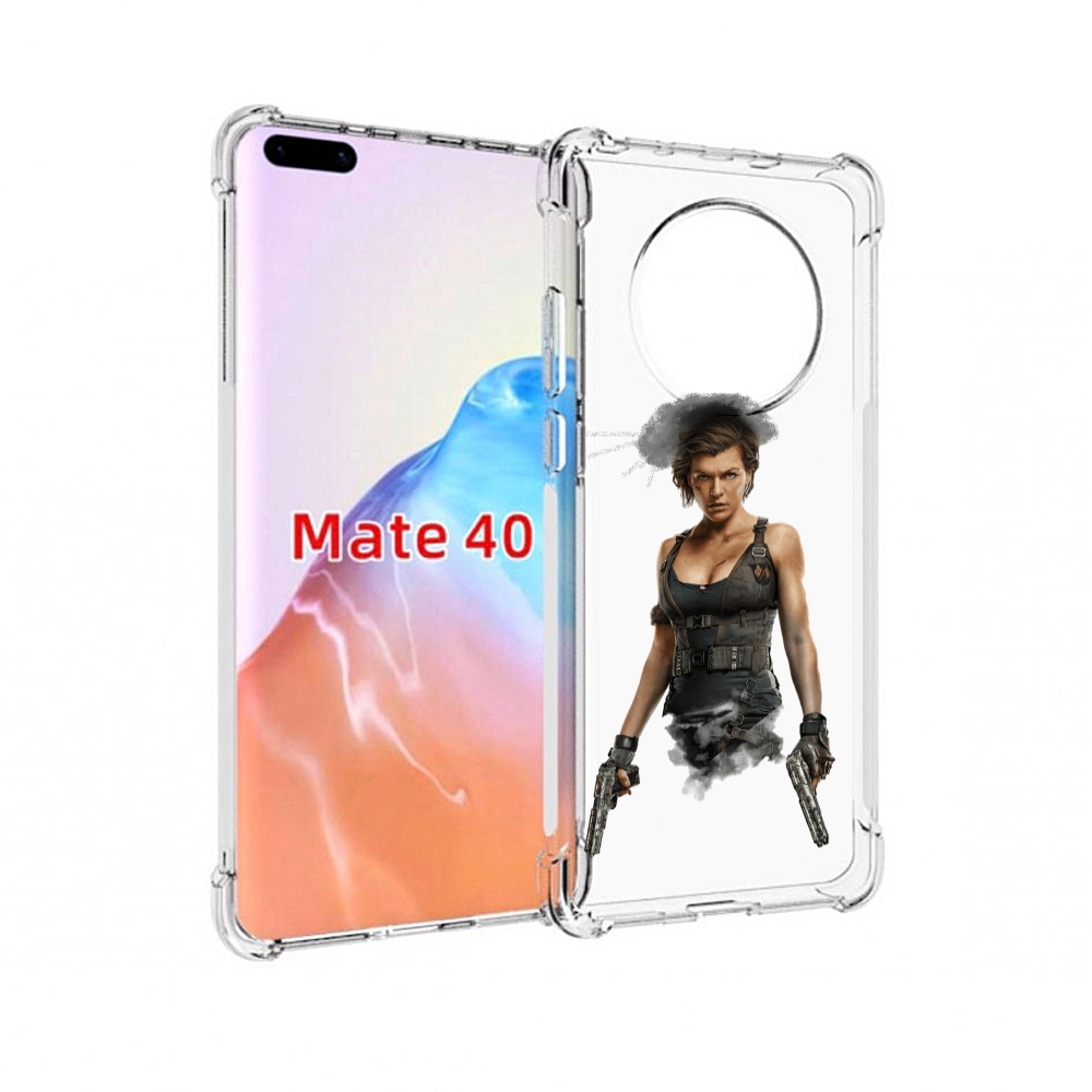 

Чехол MyPads Tocco для Huawei Mate 40 Resident-Evil, Прозрачный, Tocco