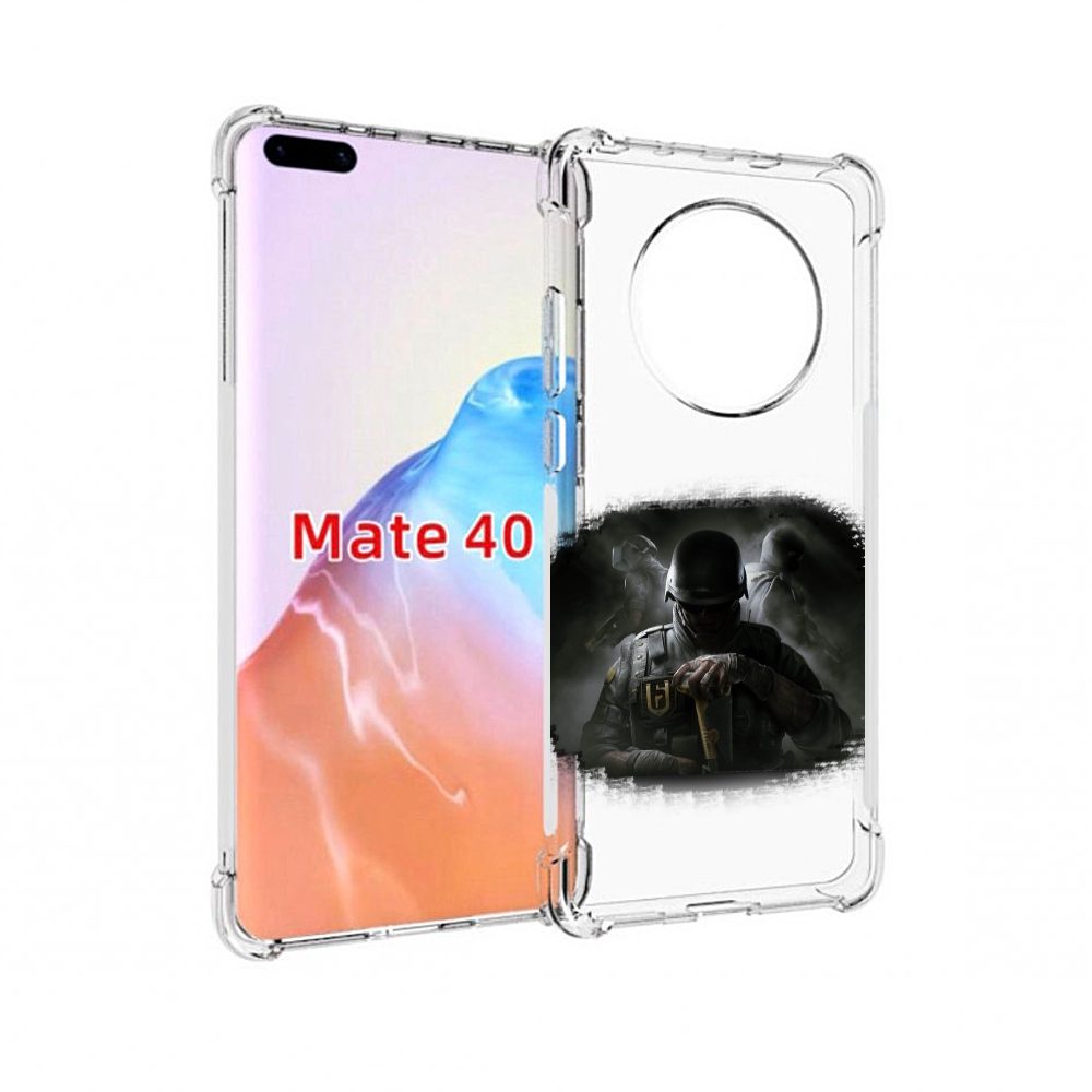 

Чехол MyPads Tocco для Huawei Mate 40 Rainbow Six Siege, Прозрачный, Tocco