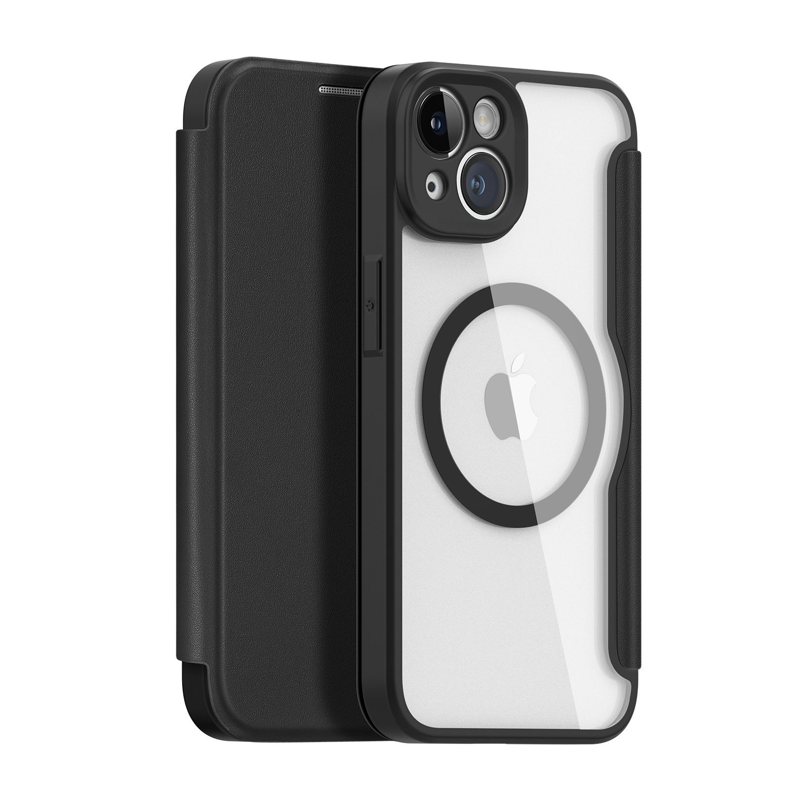 

Чехол книжка Dux Ducis для iPhone 14 / iPhone 13 6.1" (with MagSafe) черный, iPhone 14 / iPhone 13 6.1"