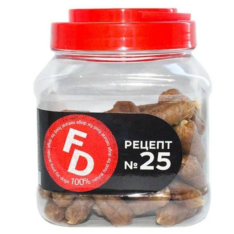 

For Dogs лакомство Рецепт № 25 «Колбаски из мяса ягненка» 500 гр 7603 НОВИНКА 2 шт, For Dogs лакомство Рецепт № 25 «Колбаски из мяса ягненка» 500 гр 7603 НОВИНКА (2 шт)