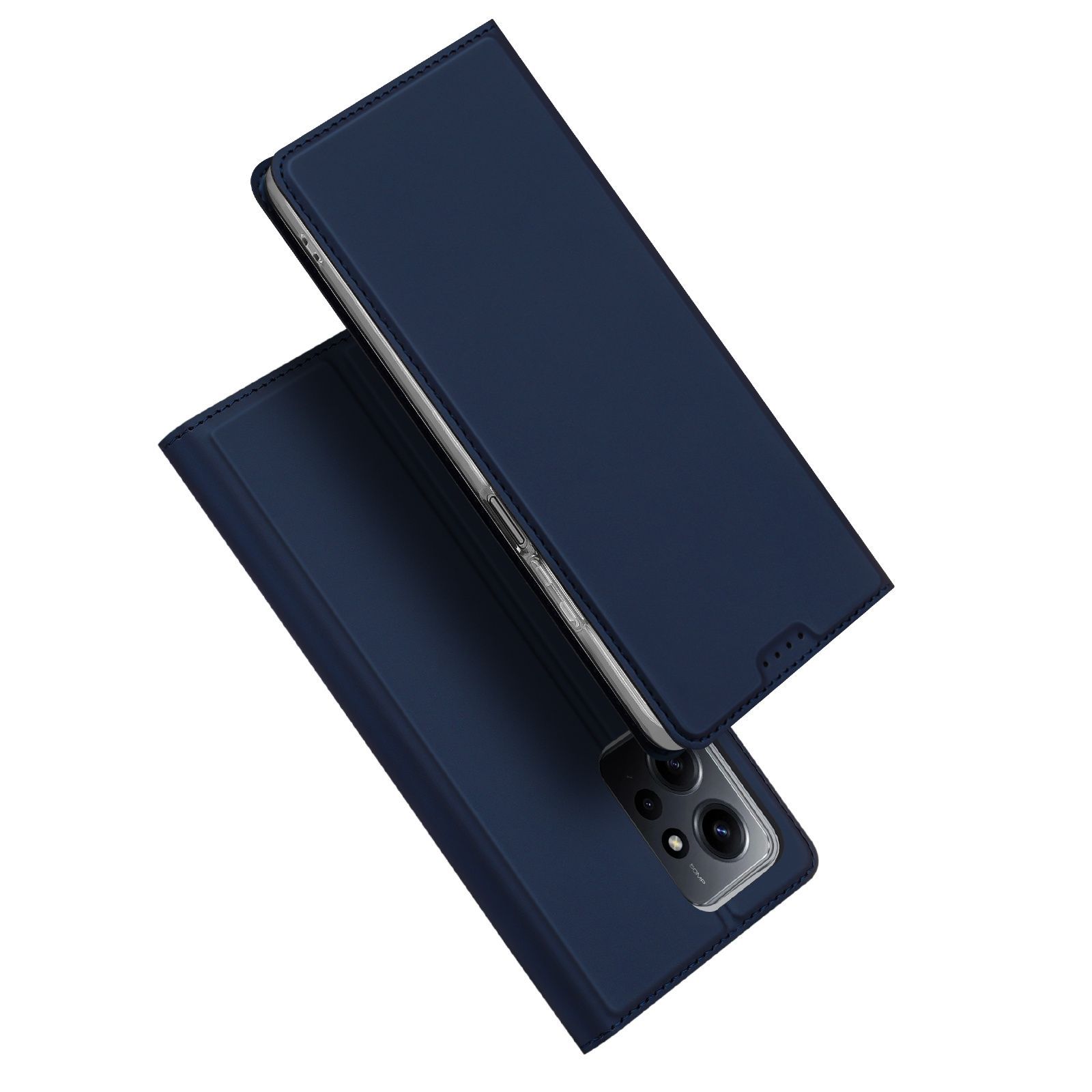 

Чехол книжка Dux Ducis для Xiaomi Redmi Note 12 4G, синий, Xiaomi Redmi Note 12 4G