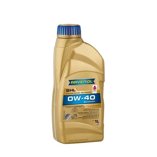 фото Моторное масло ravenol shl sae 0w-40 (1л)