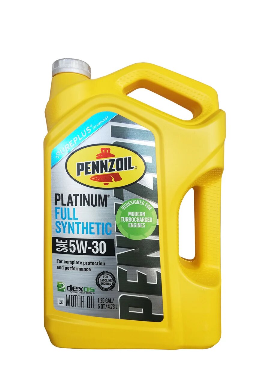 Моторное масло Pennzoil Platinum Full Synthetic Motor Oil 5W30 4,7л