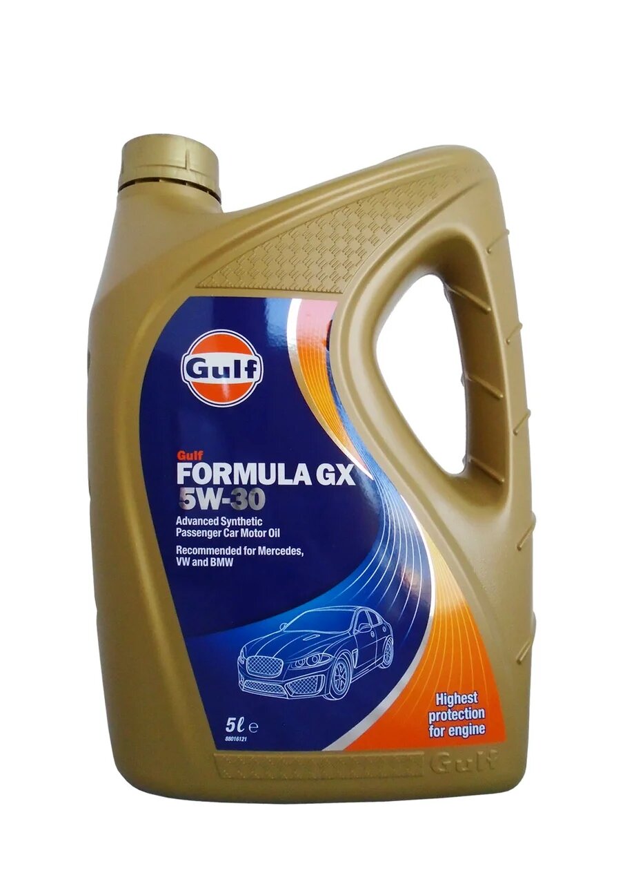 фото Моторное масло gulf formula gx sae 5w-30 (20л)