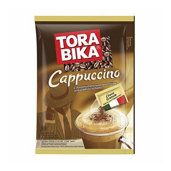Кофейный напиток Torabika Cappuccino растворимый с шоколадной крошкой 25 г