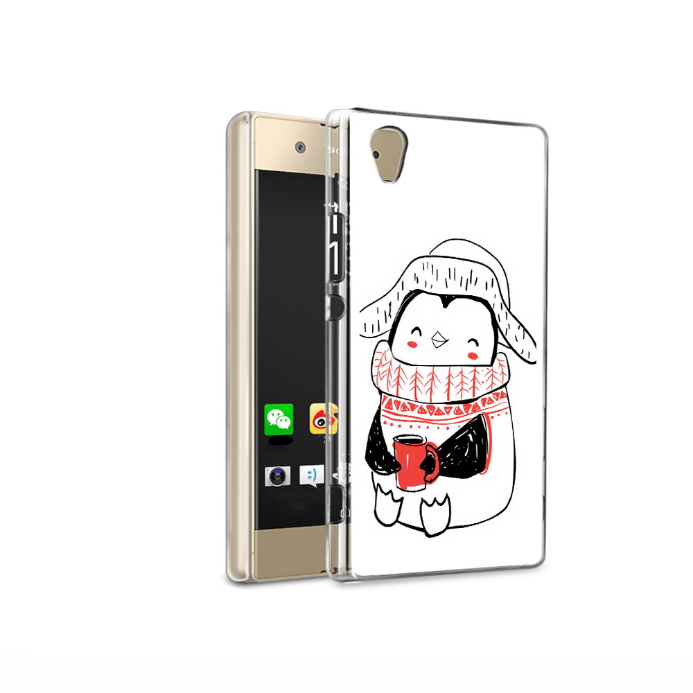 Чехол MyPads Tocco для Sony Xperia XA1 Ultra Милый пингвин (PT67027.252.115)