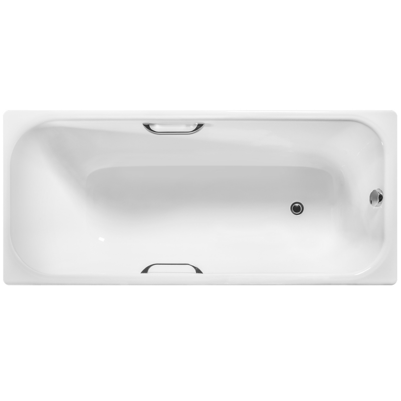 Чугунная ванна Wotte Start 170x75 с отв. для ручек чугунная ванна 150x70 см wotte start 1500x700ur