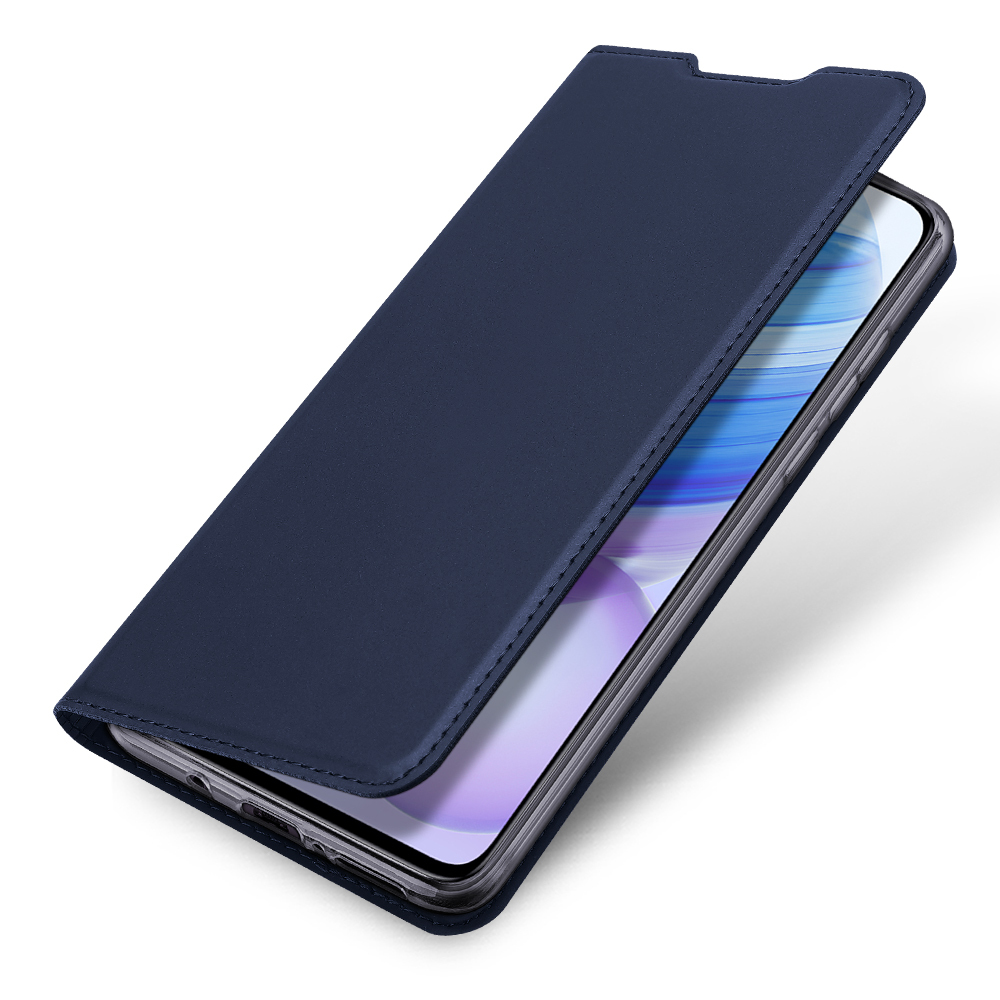 Чехол книжка Dux Ducis для Xiaomi Redmi 10X 5G/ 10X Pro 5G Skin Series синий