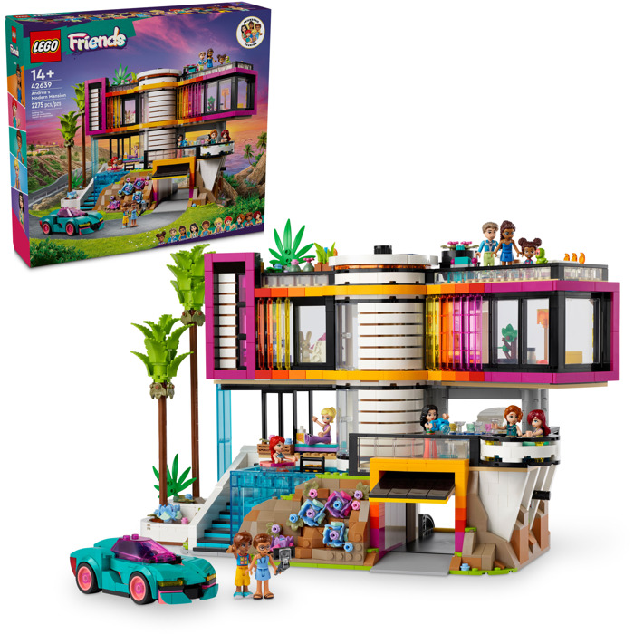 

Конструктор LEGO Friends 42639 Современный особняк Андреа 2 275 дет.