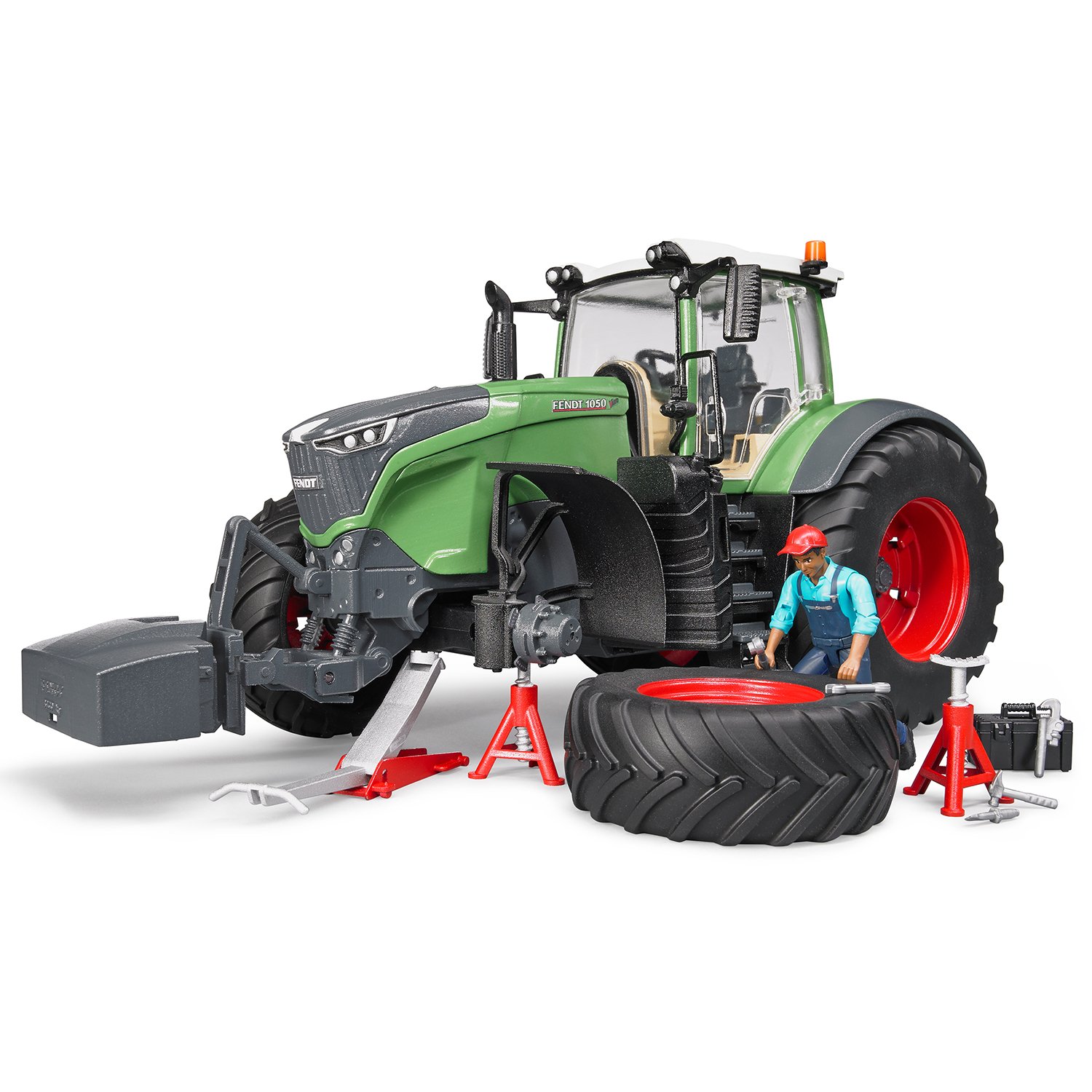 фото Трактор bruder fendt 1050 vario, с фигуркой механика и аксессуарами 04-041