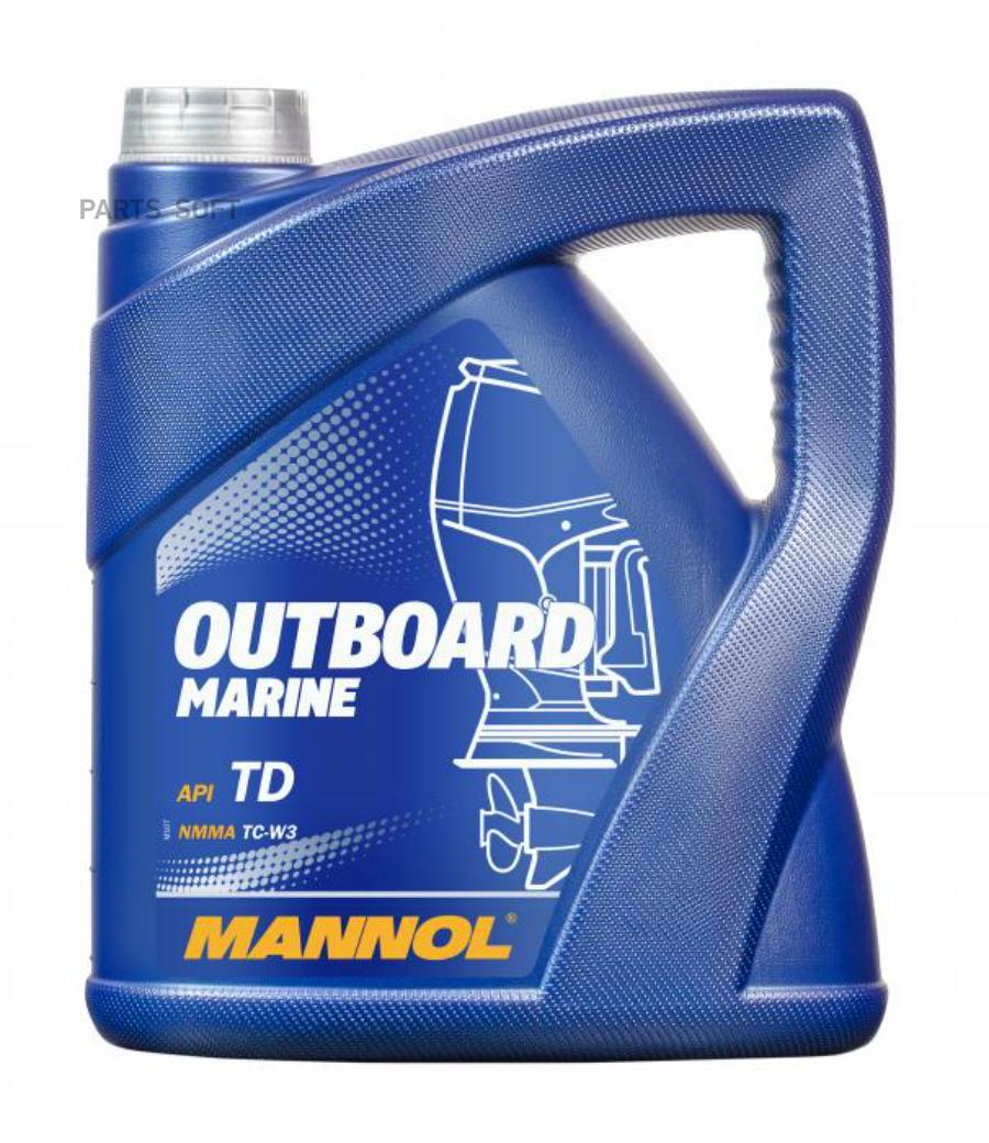 

Моторное масло MANNOL полусинтетическое OUTBOARD MARINE 4л