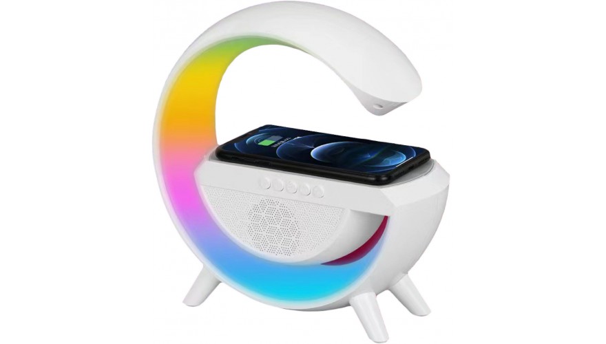 

Лампа функцией колонки и беспроводной зарядки, Desk Lamp 3 in 1