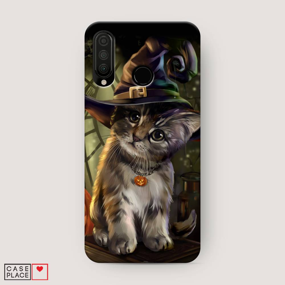 

Чехол Awog "Кот для Хэллоуин" для Huawei P30 Lite