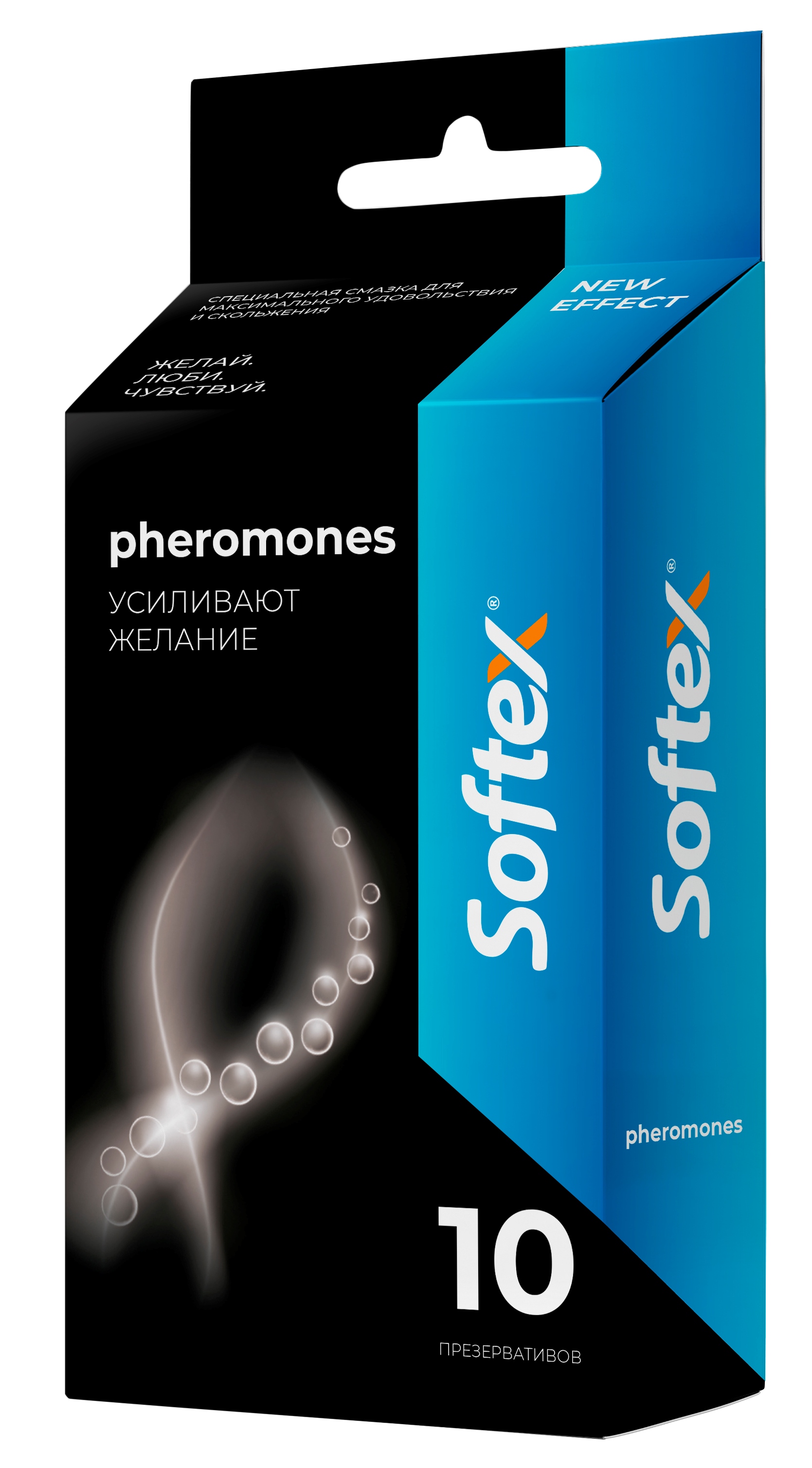 фото Презервативы softex pheromones со смазкой с фруктовым ароматом, 10 шт.