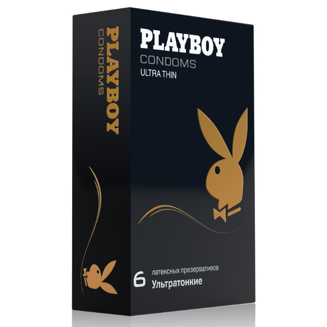 фото Презервативы playboy ultra thin ультратонкие 6 шт.