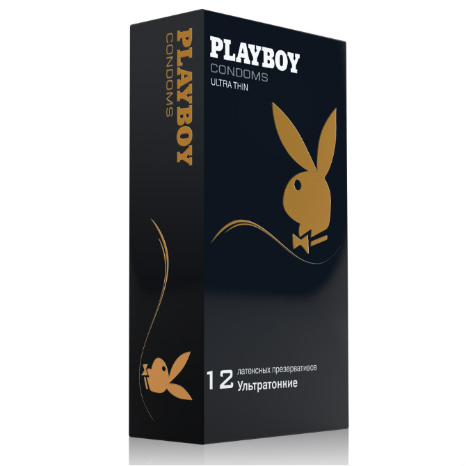 фото Презервативы playboy ultra thin ультратонкие 12 шт.