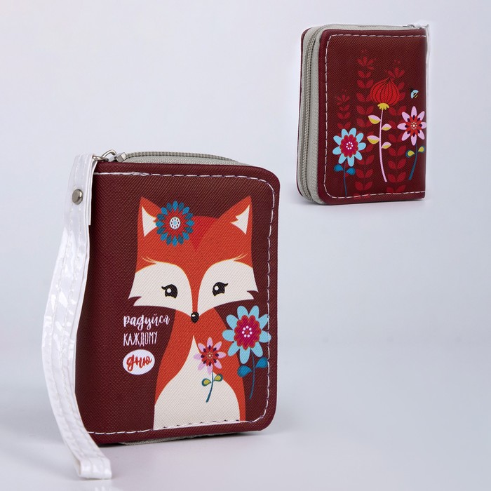 

Кошелек женский NoBrand 3739693 красный