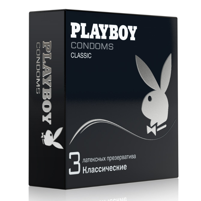 Купить Презервативы Playboy Classic 3 шт.