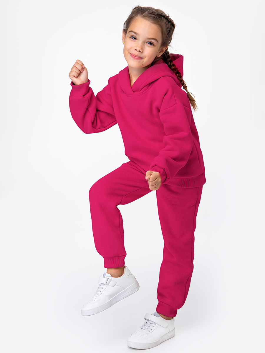 Костюм спортивный детский HappyFox HF00171, фуксия, 110 костюм спортивный детский стеша ксустеша фуксия 98