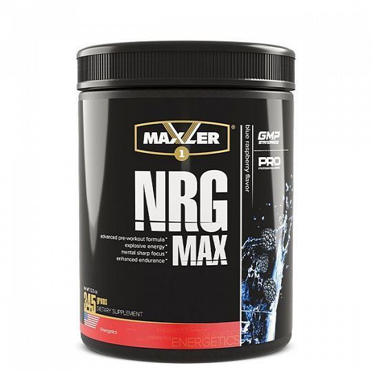 фото Предтренировочный комплекс maxler nrg max "ежевика" (345 г)