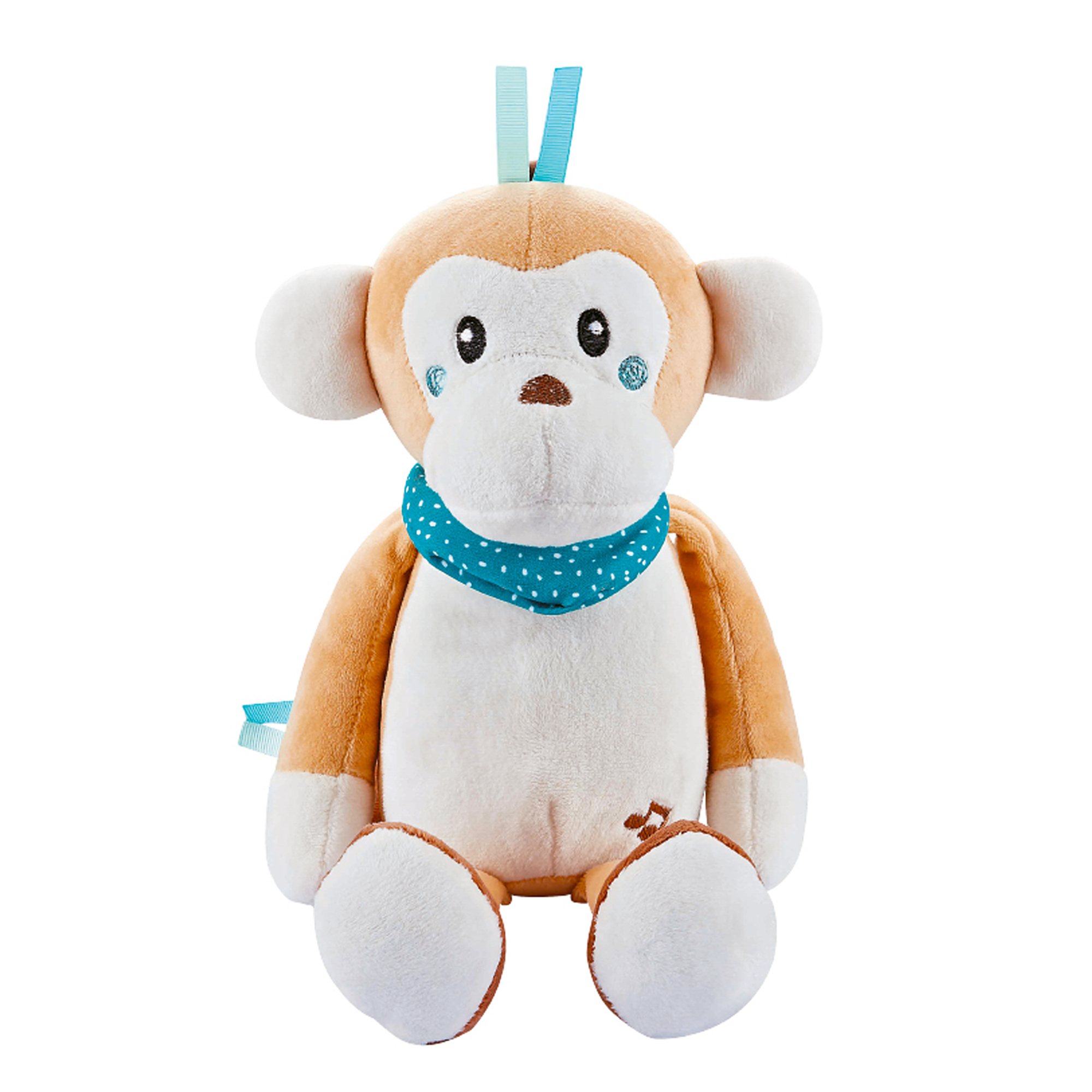 фото Ночник amarobaby buddy monkey бежевый