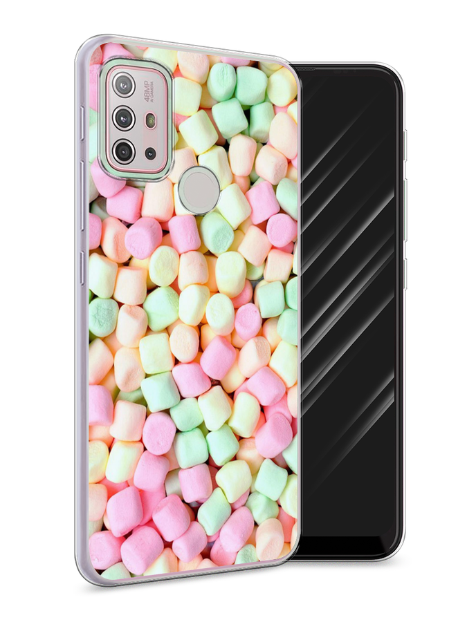 

Чехол Awog на Lenovo K13 Note/Motorola Moto G10/G20/G30 "Marshmallows", Разноцветный, 242150-10