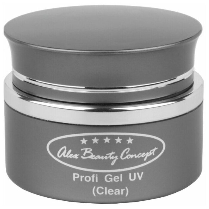 фото Моделирующий гель alex beauty concept profi gel uv clear, 15 гр