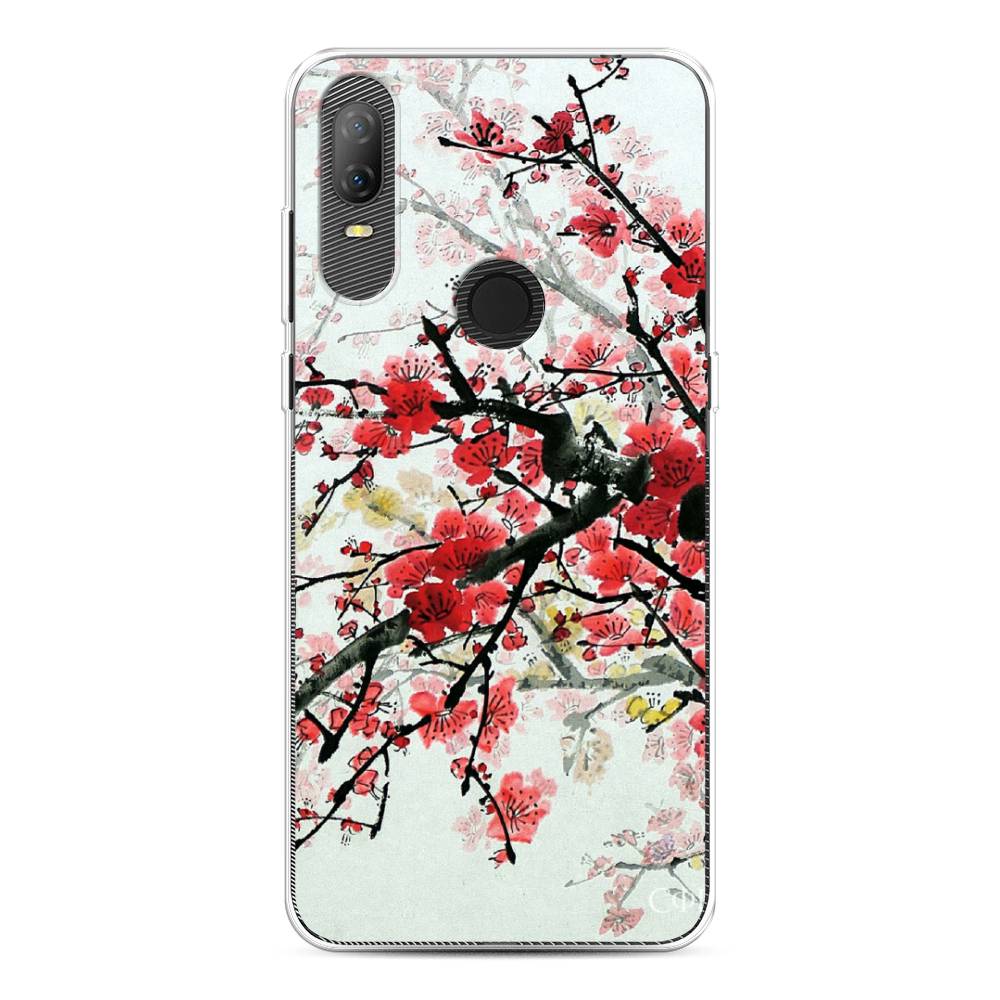 

Чехол Awog на Alcatel 1V (2020) 5007U / Алкатель 1V (2020) 5007U "Сакура", 170950-4
